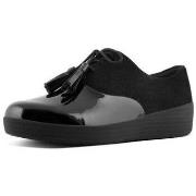 Mocassins FitFlop CLASSIC TASSEL TM SUPEROXFORD ALL BLACK SUEDE