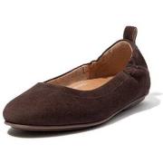 Ballerines FitFlop ALLEGRO SUEDE BALLERINAS CHOCOLATE BROWN