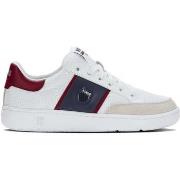 Baskets K-Swiss 08550-911-M | SLAMMTENNIS CC TXT | WHITE/RHUBARB/PEACO...