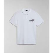 T-shirt Napapijri E-COLVILLE NP0A4HPX-002 BRIGHT WHITE
