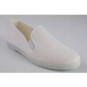 Chaussures Bienve 102 toile kunfu blanche