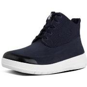 Baskets basses FitFlop SPORTY-POP TM SOFTY HIGH-TOP SUPERNAVY SUEDE