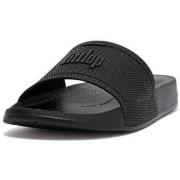 Mules FitFlop IQUSHION SLIDES ALL BLACK