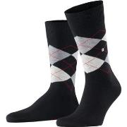 Chaussettes Burlington Gift Box 2-Pack A Carreaux Noir