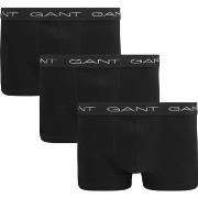 Caleçons Gant Boxers trunk Lot de 3 Noir