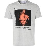 T-shirt Comme Des Garcons T-Shirt Comme Des Garçons Shirt Gris Andy Wa...