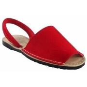 Chaussures Duendy Sandalia señora 9350 rojo