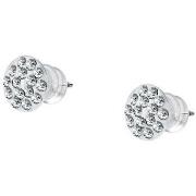 Boucles oreilles Cleor Boucles d'oreilles en argent 925/1000 et crista...