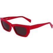 Lunettes de soleil Liu Jo LJ790S Lunettes de soleil, Rouge/Marron, 52 ...