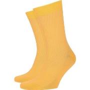 Chaussettes Colorful Standard Chaussettes Jaune Brûlé