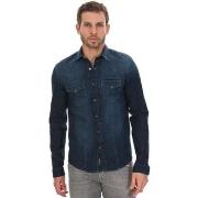 Chemise Kaporal Chemise manches longues Alday Darker Bleu