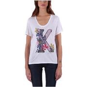 Polo Kaporal T-Shirt Femme Frere Blanc