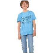 Debardeur enfant Kaporal Tee Shirt Dig Bleu Ciel