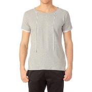 Polo Joe Retro T-Shirt Tarone Gris