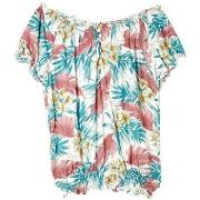 Debardeur enfant Kaporal top imprimé floral multicolore blanc