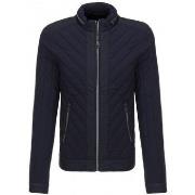 Blouson Guess Blouson Homme Matelassé Bleu