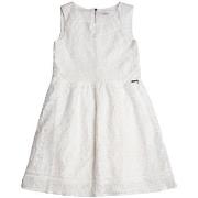 Robe enfant Guess Robe Fille Sans Manche Dentelle Blanc