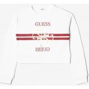 Sweat-shirt enfant Guess Sweat Fille J84Q10 Fleece Mini Me Blanc