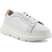 Chaussures Frau Soft Eva Sneaker Donna White Gold 53M099