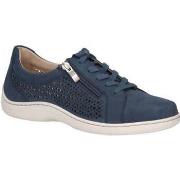 Baskets basses Caprice leisure trainers ocean nubuc