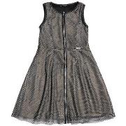 Robe enfant Guess Robe Fille Marciano J74K43 Noir et Maille Effet Meta...