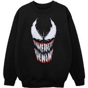 Sweat-shirt Marvel Spider Man Venom Teeth Face