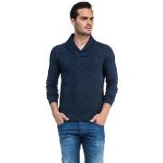 Gilet Salsa Pull SANTIAGO bleu 113456