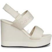 Sandales Calvin Klein Jeans wedge sandal webbing