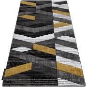 Tapis Rugsx Tapis ALTER Bax des rayures or 140x190 cm