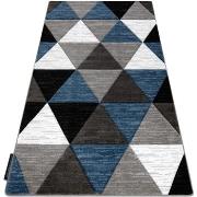 Tapis Rugsx Tapis ALTER Rino triangle bleu 140x190 cm