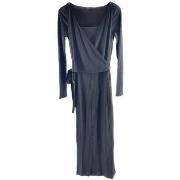 Robe Guess - Robe longue cache cœur - noire