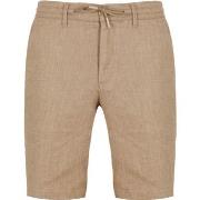 Pantalon Suitable Short Stanley Marron Camel