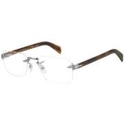 Lunettes de soleil David Beckham DB 7116 Cadres Optiques, Argent, 54 m...