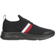 Baskets basses Tommy Hilfiger modern knit stripes leisure trainers