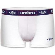 Boxers Umbro Boxer Homme Coton BCASS4 Blanc