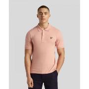 T-shirt Lyle &amp; Scott SP400VOG POLO-X23. PALM PINK