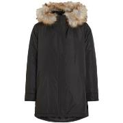 Manteau Vila Parka Coat Loui - Black