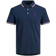 T-shirt Jack &amp; Jones 12143859 PAULOS POLO SS-NAVY BLAZER