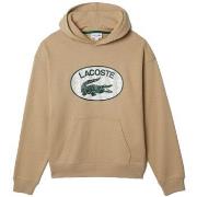 Sweat-shirt Lacoste Sweatshirt à capuche loose fit en molleton de coto...