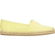 Espadrilles Tommy Hilfiger embroidered flat espadrille yellow tulip