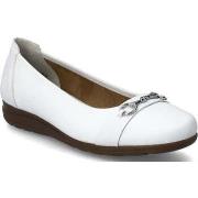 Ballerines Rieker white casual closed ballerinas