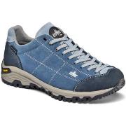 Baskets Lomer Chaussures MAIPOS MTX suede JEANS / LAMB men Light Blue