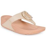 Sandales FitFlop LULU CRYSTAL-CIRCLET LEATHER TOE-POST SANDALS