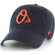 Casquette '47 Brand 47 CAP MLB BALTIMORE ORIOLES CLEAN UP BLACK