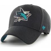 Casquette '47 Brand NHL CAP SAN JOSE SHARKS BALLPARK SNAP MVP BLACK