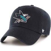 Casquette '47 Brand NHL CAP SAN JOSE SHARKS CLEAN UP BLACK