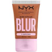 Fonds de teint &amp; Bases Nyx Professional Make Up Bare With Me Blur ...