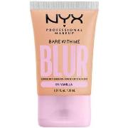 Fonds de teint &amp; Bases Nyx Professional Make Up Bare With Me Blur ...