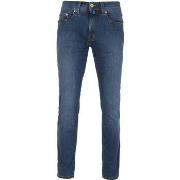 Pantalon Pierre Cardin Jean Lyon Tapered Future Flex Bleu Stonewash