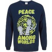 Sweat-shirt Rick And Morty Peace Among Worlds
